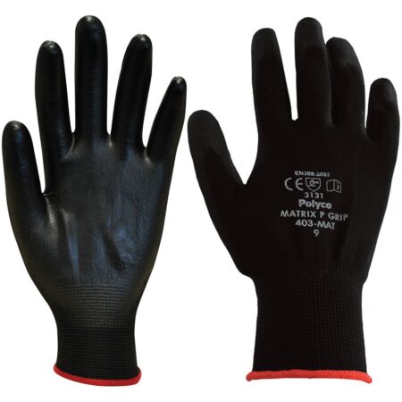 Polyco Matrix P Grip PU Gloves 40-MAT