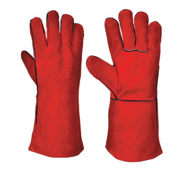 Portwest A500 Welders Gauntlet Red