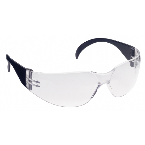 JSP M9400 Wraplite Clear Safety Glasses ASA718-161-100 - Anti Scratch Hardia Lens