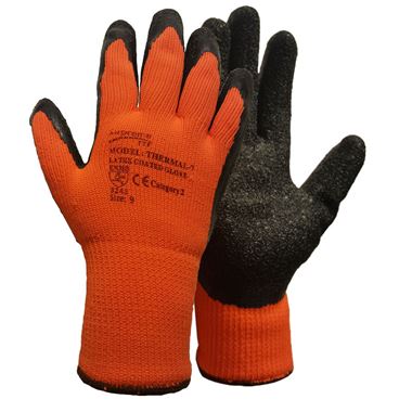 Supreme Thermal Grip Work Gloves with Latex Coating