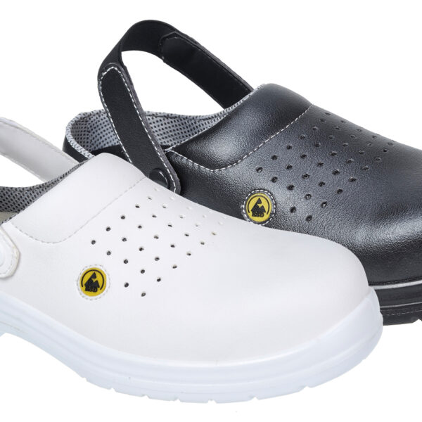 Portwest FC03 Compositelite ESD Perforated Safety Clog SB AE
